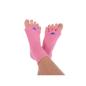 HAPPY FEET Adjustační ponožky pink velikost M