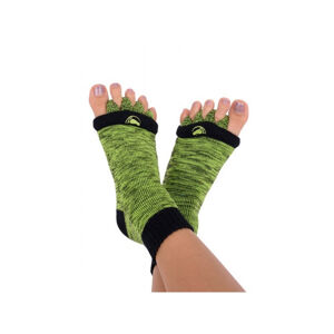 HAPPY FEET Adjustační ponožky green velikost M