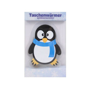 MODOM Penguin hřejivý gelový polštářek modrý