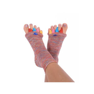 HAPPY FEET Adjustační ponožky multicolor velikost S