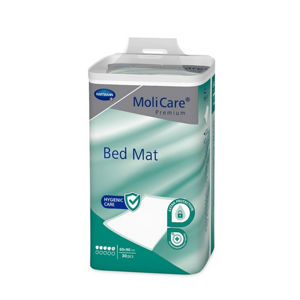 MOLICARE Bed Mat Inkontinenční podložka 5 kapek 60 x 90 cm 30 kusů