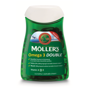 MÖLLER´S Omega 3 Double 112 kapslí, poškozený obal