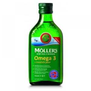 MÖLLER´S Omega 3 Natur olej 250 ml, poškozený obal