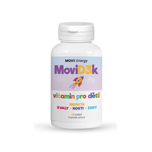 MOVIT ENERGY MoviD3k vitamin pro děti 800 I.U. 90 tablet