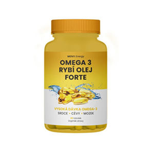 MOVIT ENERGY Omega 3 Rybí olej forte 60 tobolek