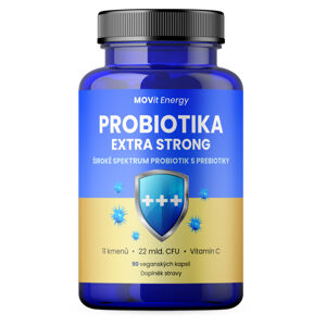 MOVIT ENERGY Probiotika extra strong 90 veganských kapslí, poškozený obal
