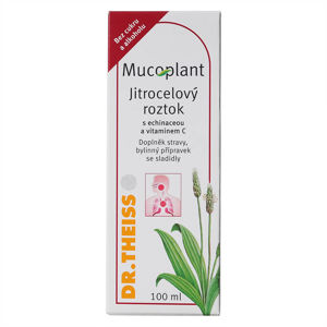 DR. THEISS Mucoplant Jitrocelový roztok s Echinaceou a vitaminem C 100 ml
