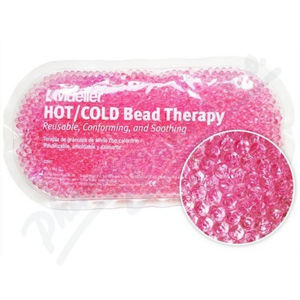 MUELLER  Chladivý/hřejivý polštářek s gelovými kuličkami růžový