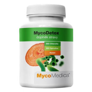 MYCOMEDICA Mycodetox 120 rostlinnných kapslí