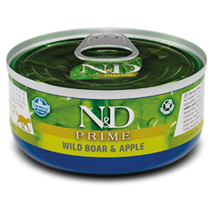 N&D Prime Boar & Apple Adult pro kočky 80 g