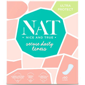 NAT nice & true Slipové vložky – secure daily 60 ks