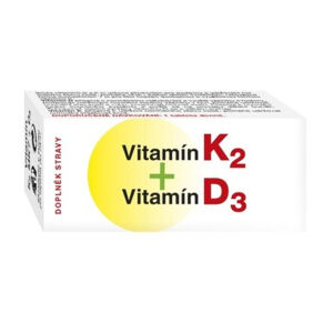 NATURVITA Vitamín K2 a vitamín D3 60 tablet