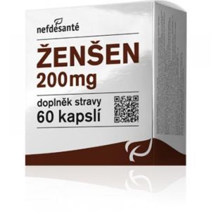NEFDESANTÉ Ženšen 200 mg 60 kapslí