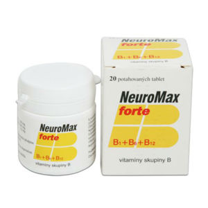 NEUROMAX FORTE 20 Potahované tablety