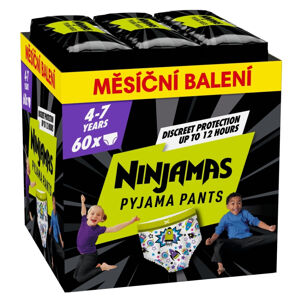 PAMPERS Ninjamas pants S7 Space 17- 30 kg 60 kusů