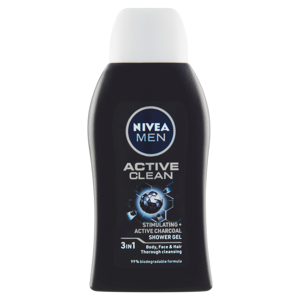 NIVEA Active Clean Sprchový gel pro muže mini 50 ml