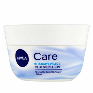 NIVEA Care Výživný krém na obličej, ruce i tělo 50 ml