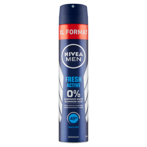 NIVEA Fresh Active Deodorant sprej pro muže 200 ml