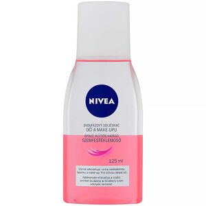 NIVEA Dvoufázový odličovač očí a make-upu růžový 125 ml