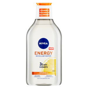 NIVEA Energizující micelární voda s vitaminem C 400 ml