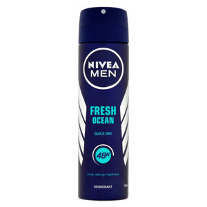 NIVEA Men Fresh Ocean Sprej deodorant pro muže 150 ml