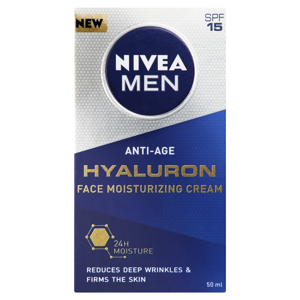 NIVEA Men Hyaluron Hydratační pleťový krém proti vráskám 50 ml