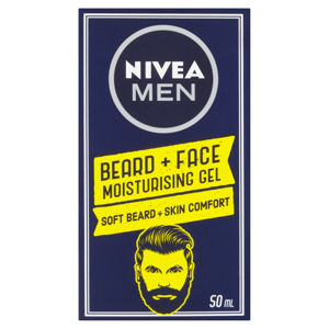 NIVEA  Men Hydratační gel na tvář a vousy 50 ml