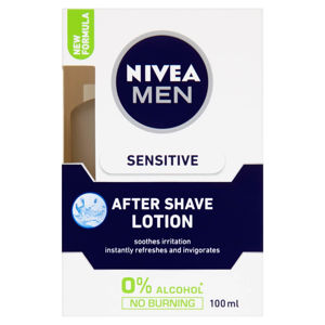 NIVEA Men Sensitive Voda po holení 100 ml, poškozený obal