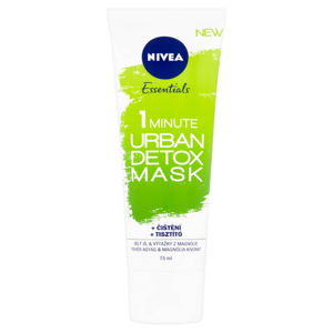 NIVEA Essentials 1 Minute Urban Detox Mask 75 ml detoxikační maska
