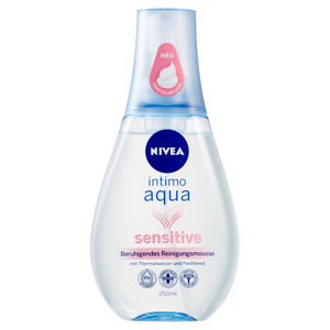 NIVEA Intimo Aqua Sensitive Zklidňující pěna pro intimní hygienu 250 ml