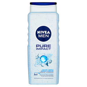 NIVEA Pure Impact Sprchový gel pro muže 250 ml