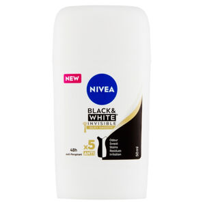 NIVEA Black & White Invisible Silky Smooth Tuhý antiperspirant 50 ml