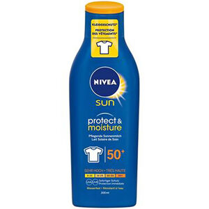 NIVEA Sun Protect&Moisture Mléko na opalování OF50 200 ml