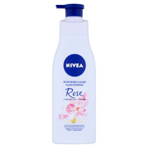 NIVEA Tělové mléko Růže & Arganový olej 200 ml