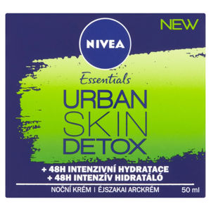 NIVEA  Essentials Urban Skin Detox Antioxidační noční krém 50 ml