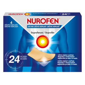 NUROFEN Léčivé náplasti 200 mg 4 ks