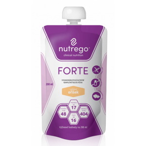 NUTREGO FORTE Výživa oříšek 12 x 200 ml