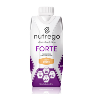 NUTREGO FORTE Výživa oříšek 12 x 330 ml