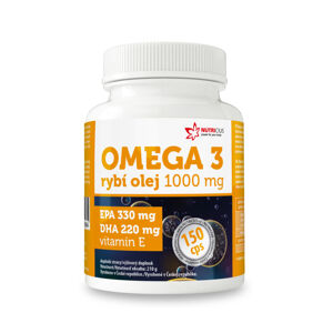 NUTRICIUS Omega 3 rybí olej 1000 mg 150 kapslí