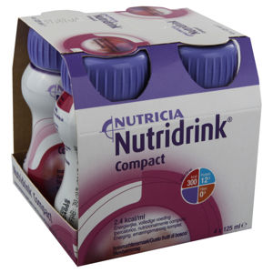 NUTRIDRINK Compact s příchutí lesního ovoce 4 x 125 ml