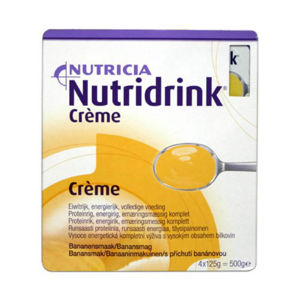 NUTRIDRINK Creme s příchutí Banánu 4x125 g