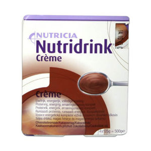 NUTRIDRINK Creme s příchutí Čokoládovou 4x125 g