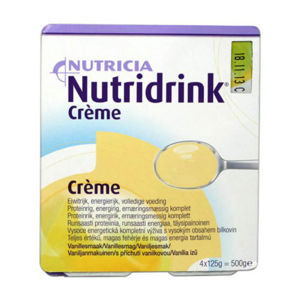 NUTRIDRINK Creme s příchutí Vanilkovou 4x125 g