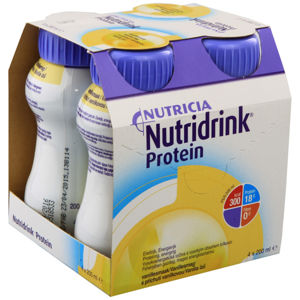 NUTRIDRINK Protein s příchutí vanilkovou 4 x 200ml