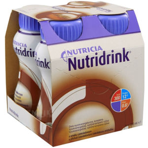 NUTRIDRINK Čokoládová příchutí 4 x 200 ml