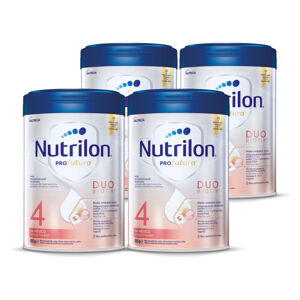 NUTRILON 4 Profutura Duobiotik batolecí mléko od ukončeného 24. měsíce 4 x 800 g, nekompletní