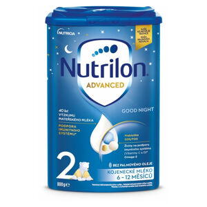 NUTRILON 2 Advanced Good Night pokračovací kojenecké mléko od 6-12 měsíců 800 g