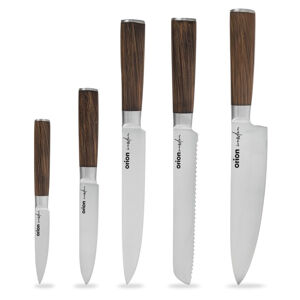 ORION Sada kuchyňských nožů Wooden 5 kusů
