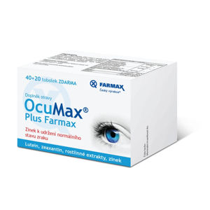 OCUMAX Plus Farmax 60 tobolek DÁRKOVÉ balení