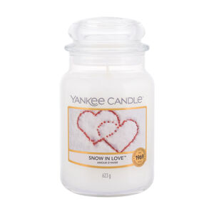 YANKEE CANDLE Classic Vonná svíčka velká Snow in love 623 g